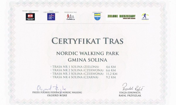 Nordic Walking Park „Gmina Solina” – zapraszamy na trasy!